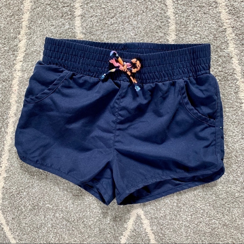 Cat & Jack Navy Blue Pull On Casual Shorts 6/6X